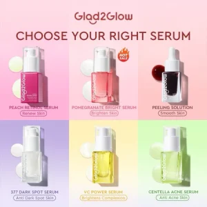 Glad2Glow Serum All Series